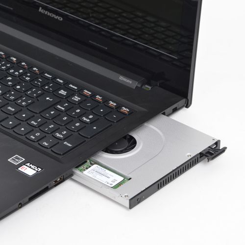サンコー 光学ドライブを冷却クーラーとSSDにできちゃうキット【SSDCLER2】