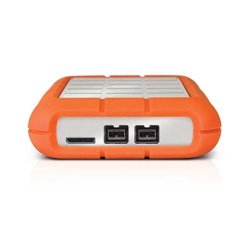 LaCie(ラシー) 耐衝撃設計のポータブルハードディスク(HDD) Rugged triple 1TB【STEU1000400】