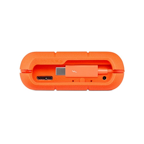 LaCie(ラシー) 耐衝撃設計のポータブルハードディスク(HDD) Rugged RAID Thunderbolt &USB 3.0 4TB【STFA4000400】