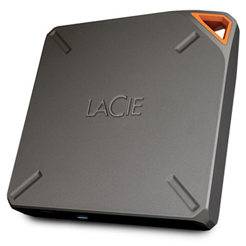 LaCie FUEL Wi-Fi対応ワイヤレスハードディスク(HDD) 1TB【9000436KUA】