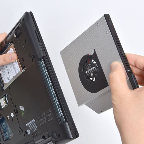 サンコー 光学ドライブを冷却クーラーとSSDにできちゃうキット【SSDCLER2】