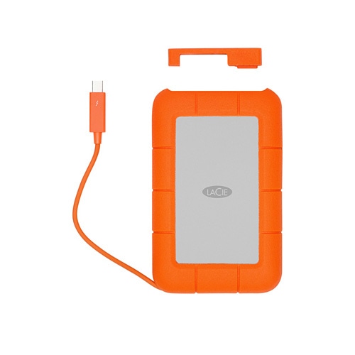 LaCie(ラシー) 耐衝撃設計のポータブルハードディスク(HDD) Rugged RAID Thunderbolt &USB 3.0 4TB【STFA4000400】