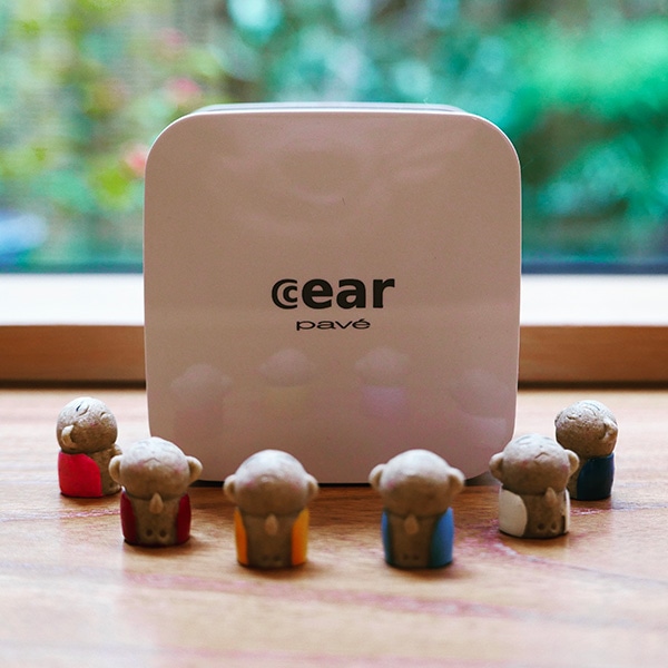 cear(シーイヤー)VRサウンド Bluetoothスピーカーpave(パヴェ)【CP-PAVE-1000-NW】