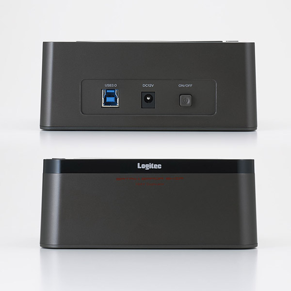ロジテック HDDコピースタンド エラースキップ機能搭載 2BAY 3.5インチ 2.5インチ USB3.0 HDDデュプリケーター SSD対応 【LHR-2BDPU3ES】