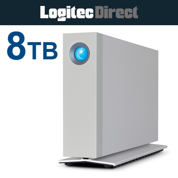 ラシー(LACIE) d2 Thunderbolt3 外付けハードディスク HDD Thunderbolt3/USB3.1 8TB【2GGAP2】