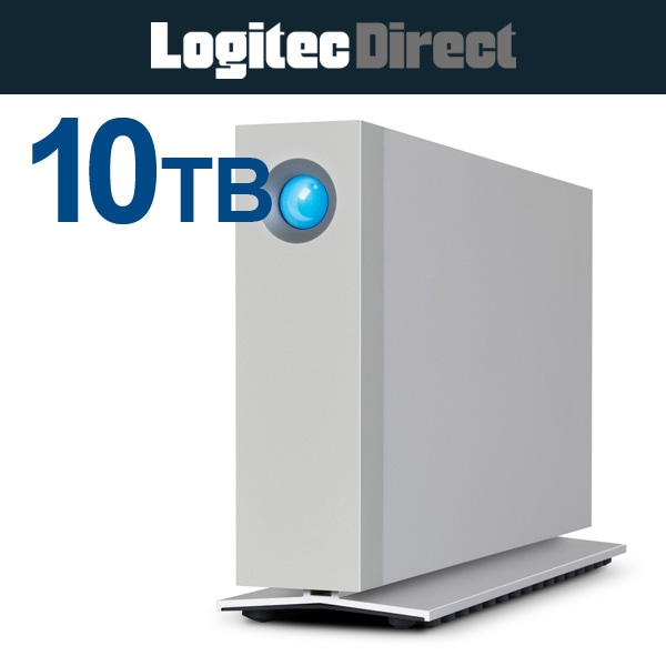 ラシー(LACIE) d2 Thunderbolt3 外付けハードディスク HDD Thunderbolt3/USB3.1 10TB【2GGAP3】