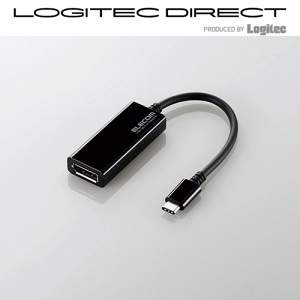 【AD-CDPBK】USB Type-C映像変換アダプタ(DP)