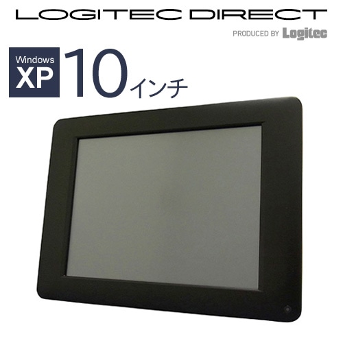 省電力ファンレスタッチパネルPC Windows XPモデル ブラック【LT-E7101BC/XP】