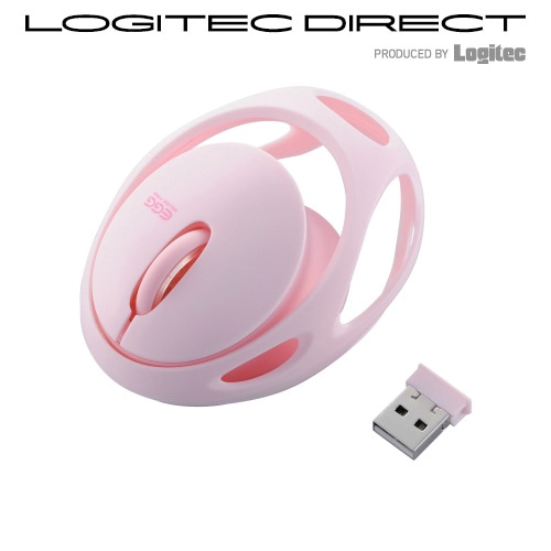 ELECOM(エレコム) EGGマウス フリー 無線 3ボタン IRLED ピンク【M-EG30DRPN】