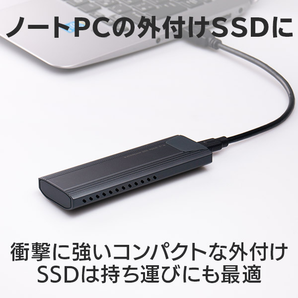 M.2 SSDケース 高速転送規格NVMe対応 USB3.2(Gen2)対応  Type-C Type-A 高放熱 データ移行ソフト付【LHR-LPNVW02UCDS】