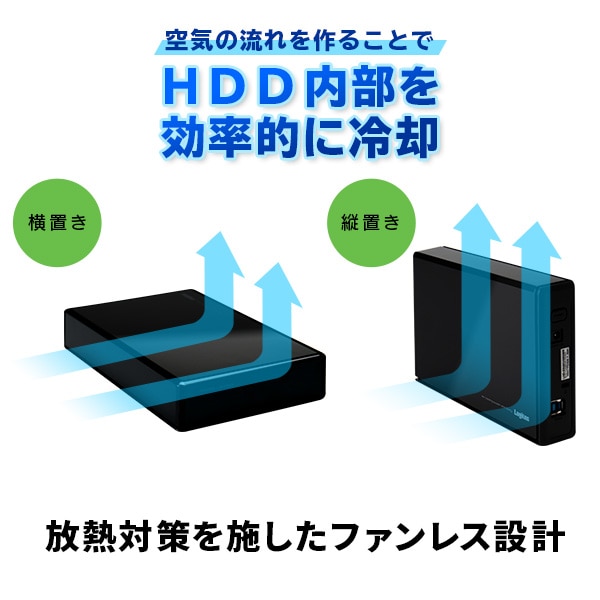 東芝レグザ タイムシフトマシン対応 TV録画専用 HDD 外付け 6TB ハードディスク 【LHD-EN060U3TVW】