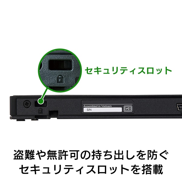 Windows Mac 対応 DVD CD ドライブ ポータブル USB Type-C ケーブル付 ソフトなし Windows11 書込 読込 バスパワー 超薄型 超軽量 M-Disc対応 1年保証 LDR-LPXAW8CU2NB