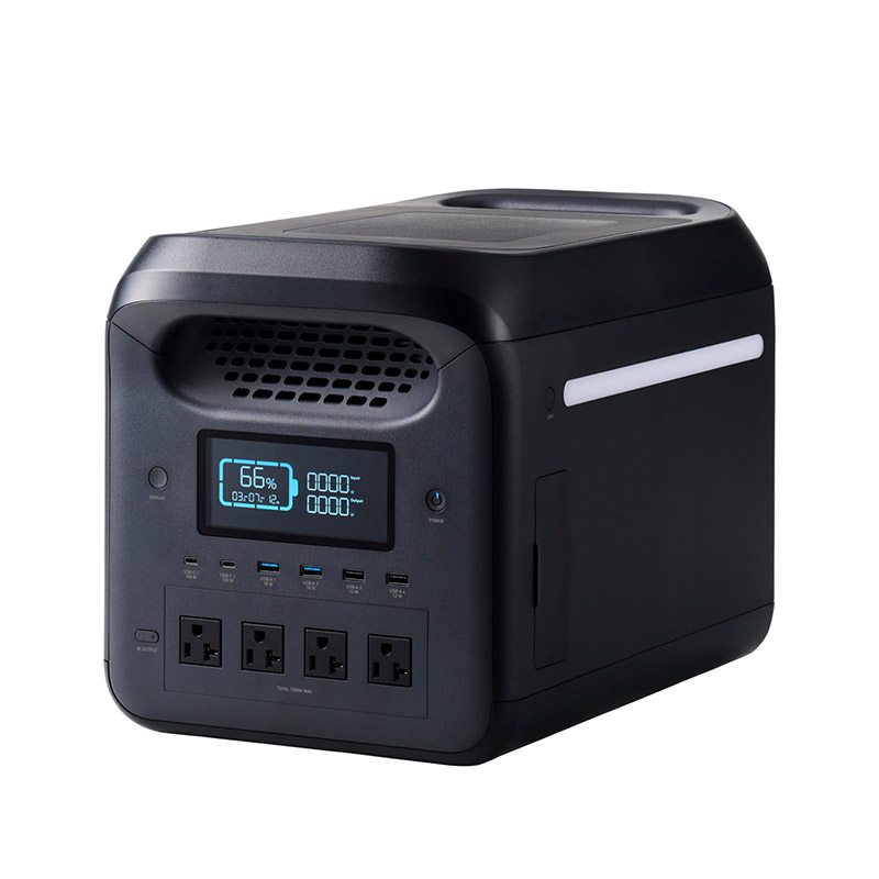 ポータブル電源 1200P (容量 1229Wh / AC出力 1500W)