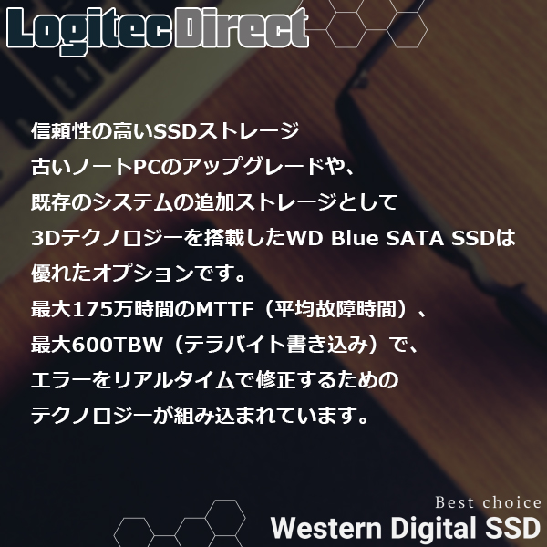 WD Blue SATA SSD M.2 2280 2TB WDS200T2B0B