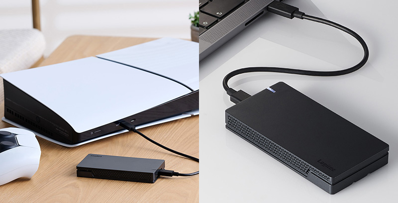 LMD-PBTシリーズ（USB4対応 高速外付けSSD）